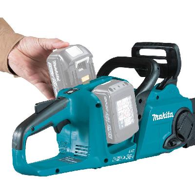 Makita DUC356PT2 Cordless Chain Saw 18Vx2 (36V) LXT XPT Brushless 14"